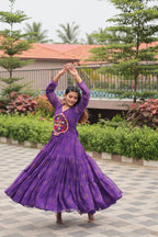 Navratri Special Gamthi Work Gown