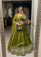 Fendy Silk Lehenga Choli with Dupatta