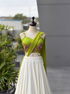 Mirror Pearl Lehenga