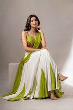 Mirror Pearl Lehenga