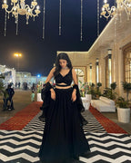 Cascade Georgette Lehenga