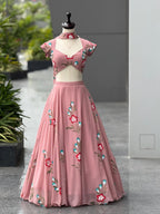 Hand Painted Lehenga