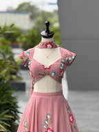 Hand Painted Lehenga