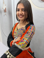 Cotton Mirror Lehenga