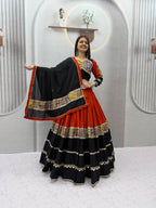 Cotton Mirror Lehenga