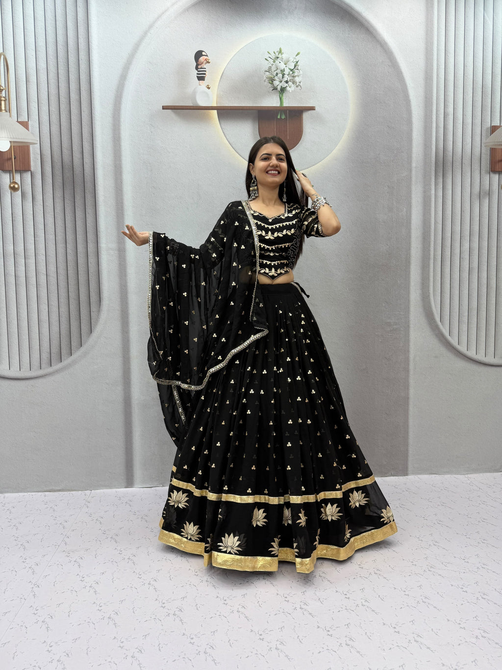 Vintage Sequin Chaniya Choli