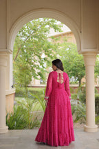 Bandhani Kutchi Patchwork Gown