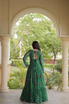 Bandhani Kutchi Festive Gown