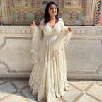 Fox Georgette Party Gown Set