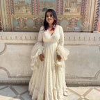 Fox Georgette Party Gown Set
