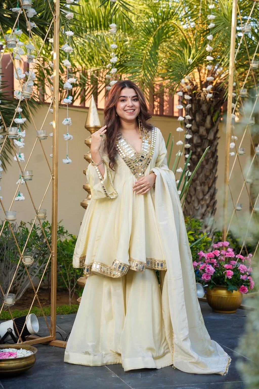 Mirror Work Kediya Style Set