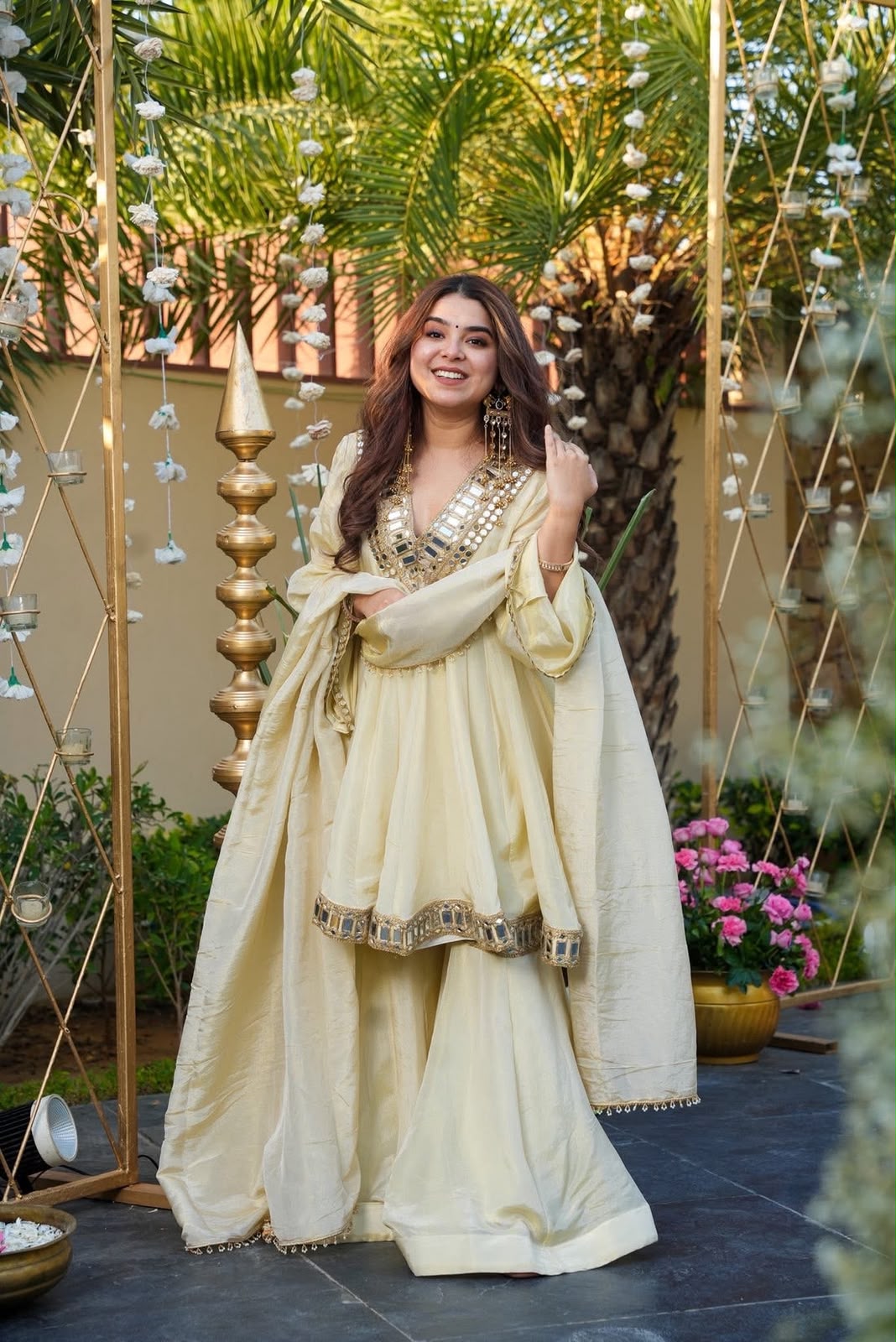 Mirror Work Kediya Style Set