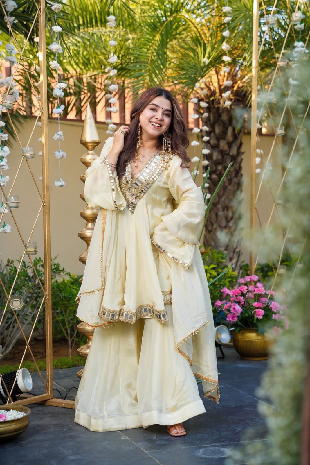 Mirror Work Kediya Style Set