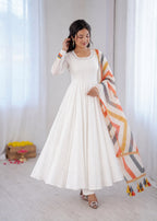 Elegant Mal Cotton Suit Set