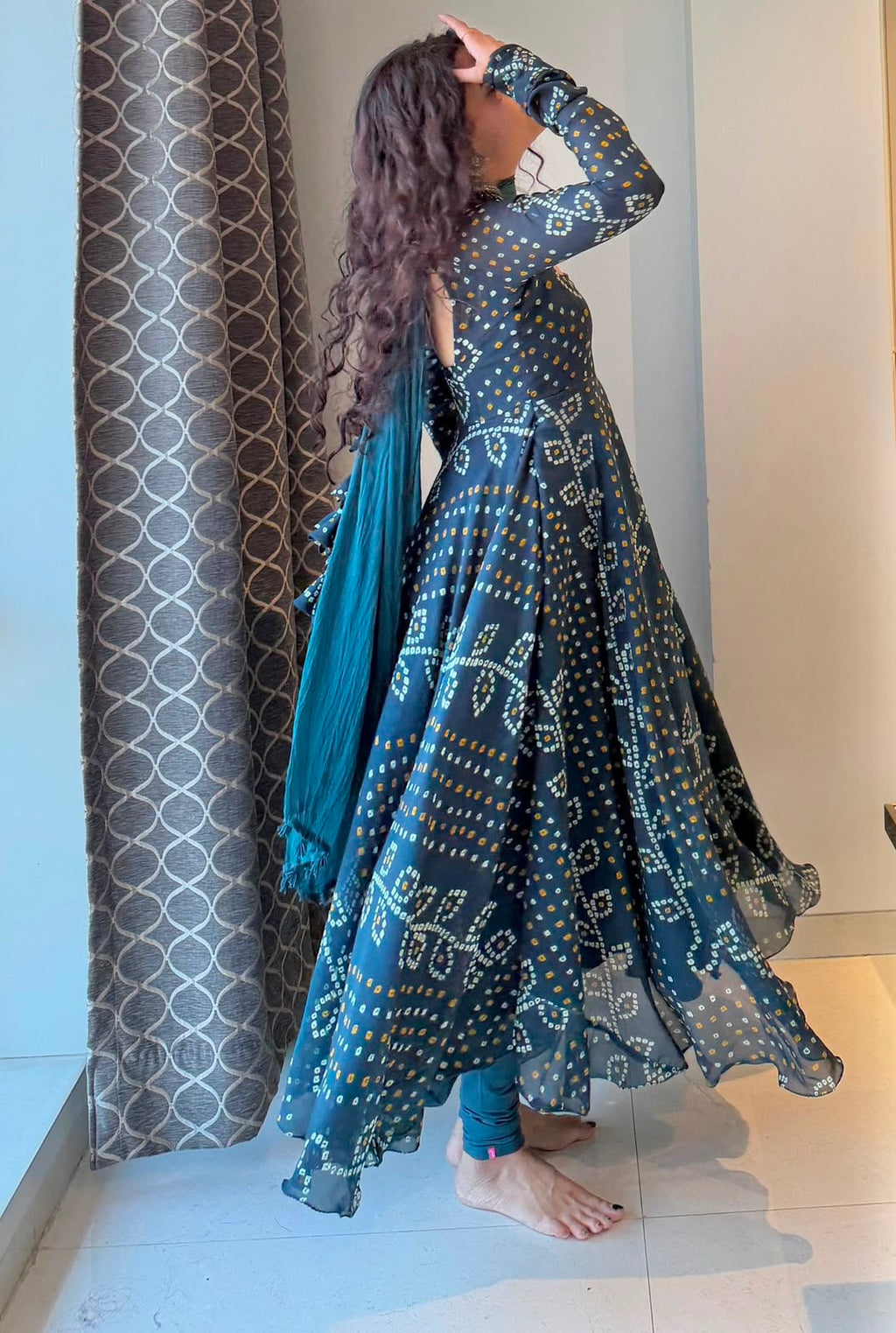 Elegant Georgette Printed Suit Set