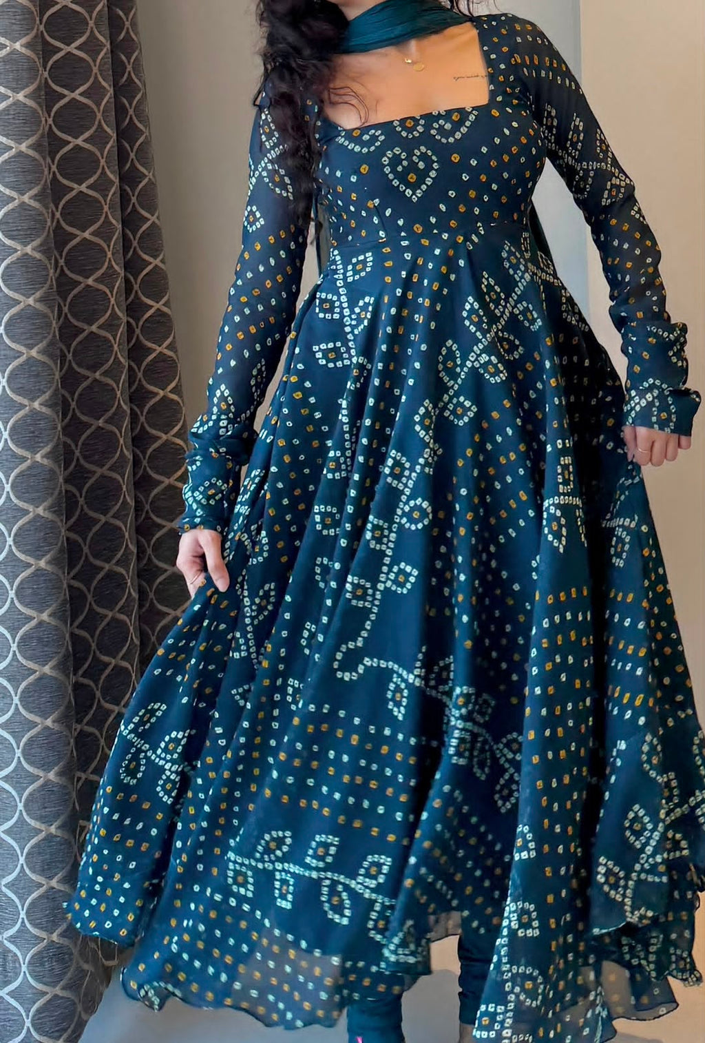 Elegant Georgette Printed Suit Set