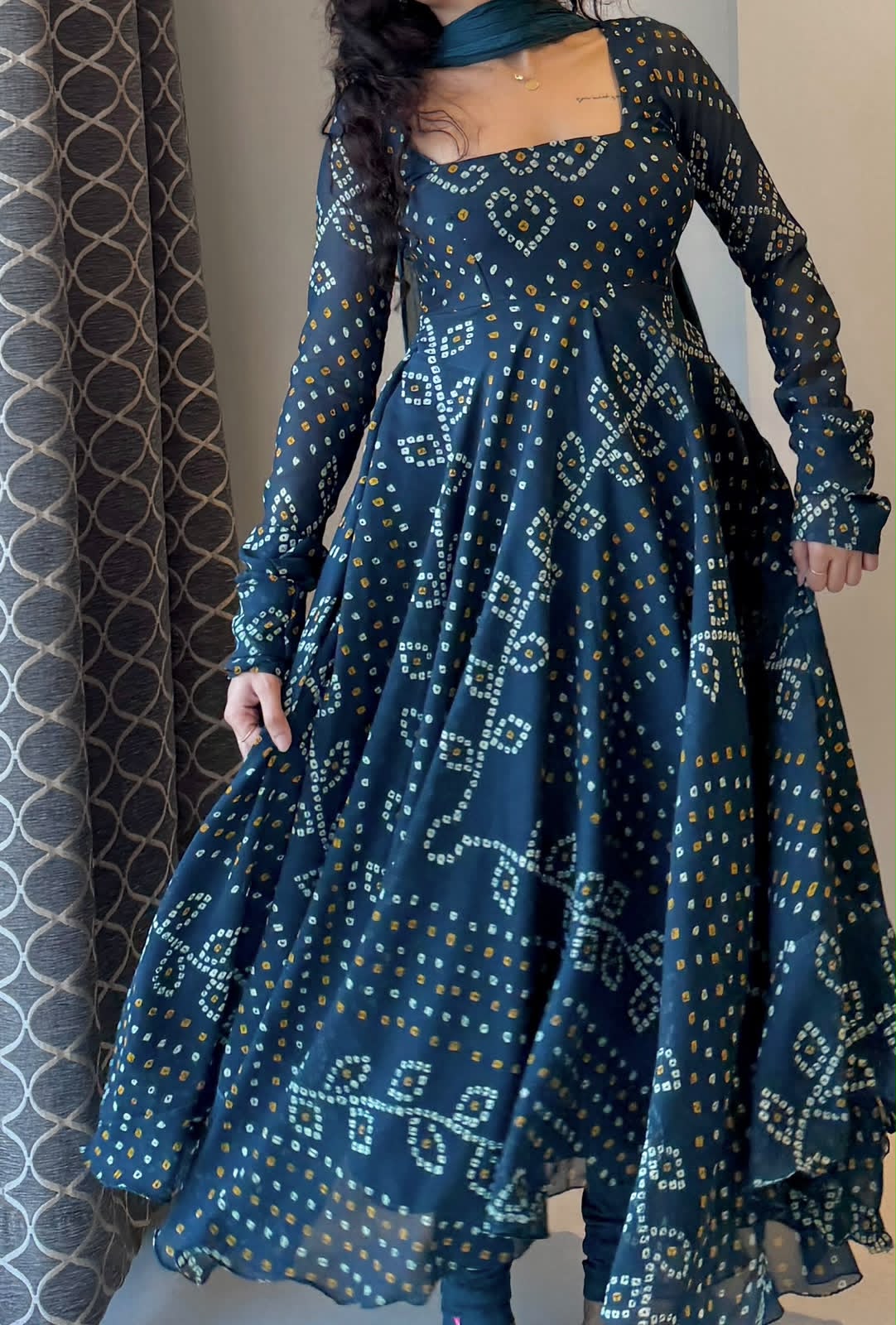 Elegant Georgette Printed Suit Set