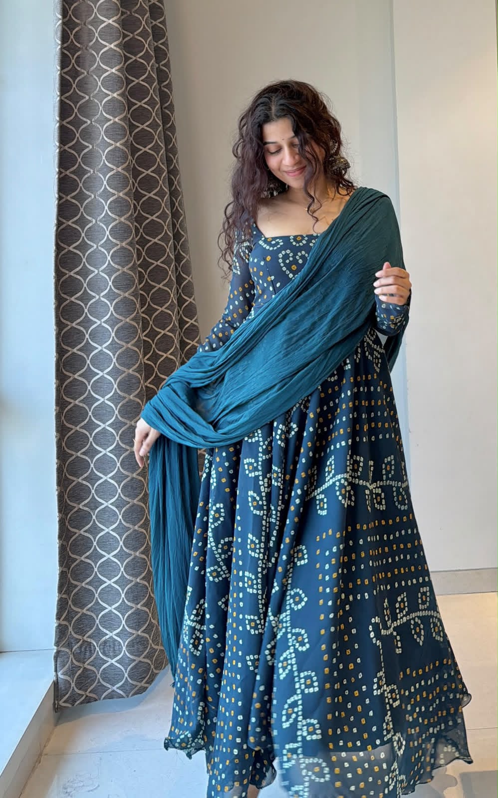 Elegant Georgette Printed Suit Set