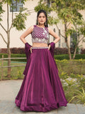 Fendy Silk Beaded Lehenga Set