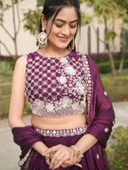 Fendy Silk Beaded Lehenga Set