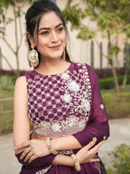 Fendy Silk Beaded Lehenga Set