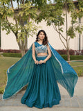 Fendy Silk Beaded Lehenga Set