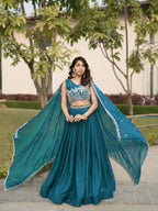 Fendy Silk Beaded Lehenga Set
