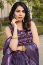 Fendy Silk Beaded Lehenga Set
