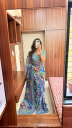 Morni Mirror Silk Saree