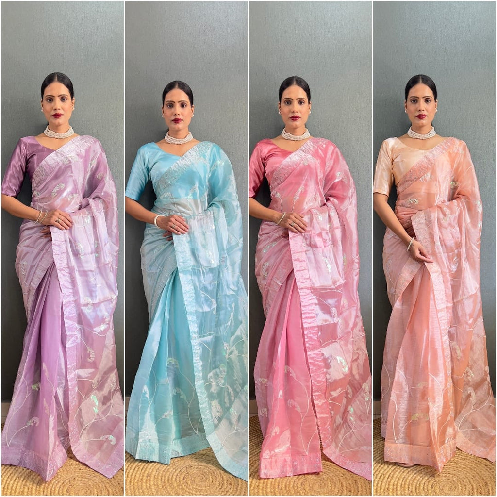 Swarovski Burbury Saree