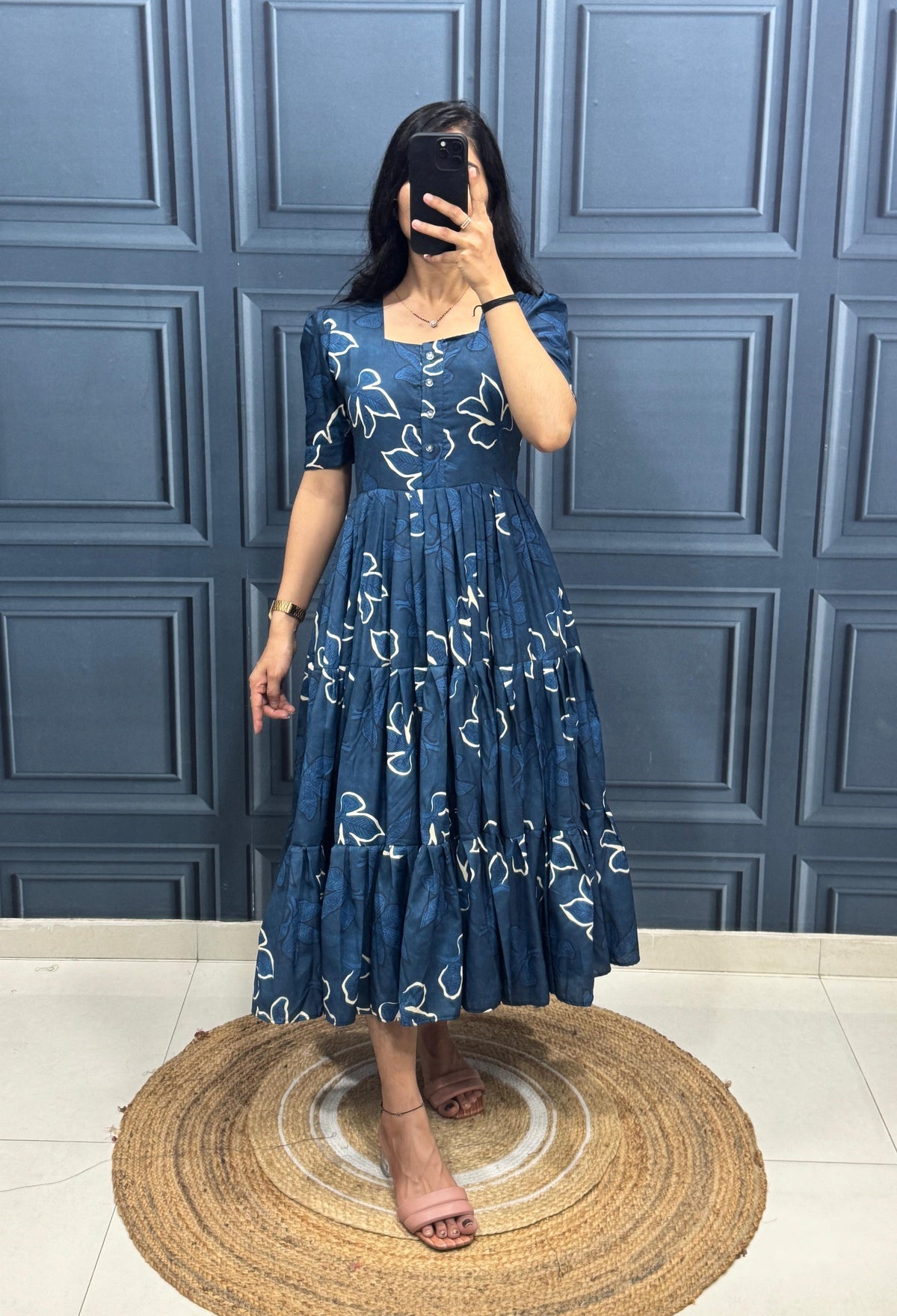 Muslin Cotton Print Kurti