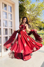 Stunning New Full Stiched Embroidery Dress