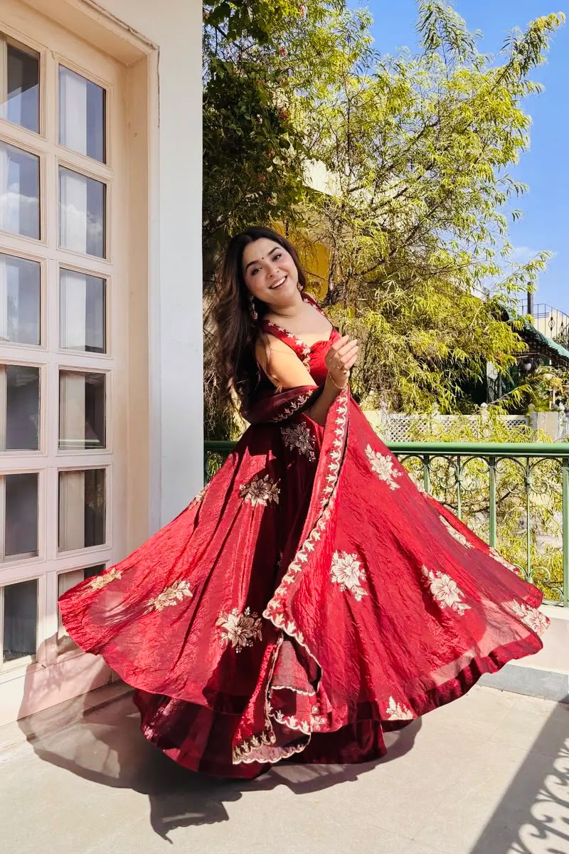 Stunning New Full Stiched Embroidery Dress