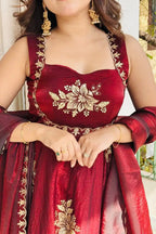 Stunning New Full Stiched Embroidery Dress