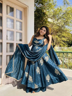 Stunning New Full Stiched Embroidery Dress
