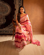 Linen Aari Saree