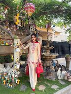 Beautiful Embroidered Farshi Set