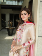 Beautiful Embroidered Farshi Set