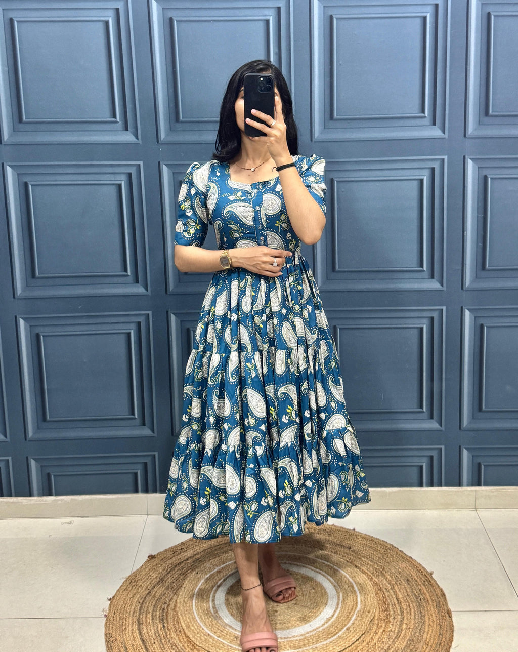 Muslin Cotton Print Kurti