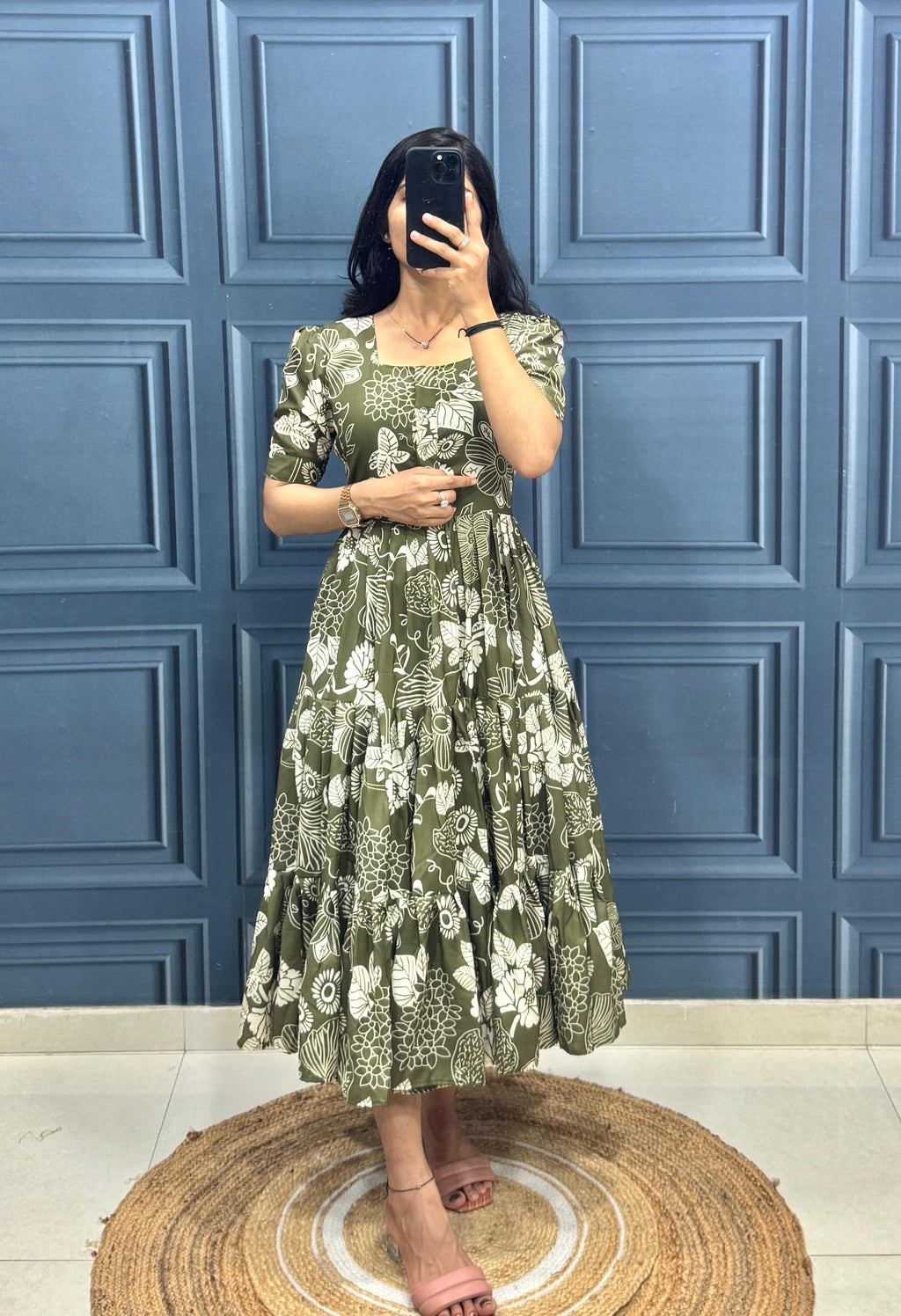 Muslin Cotton Print Kurti
