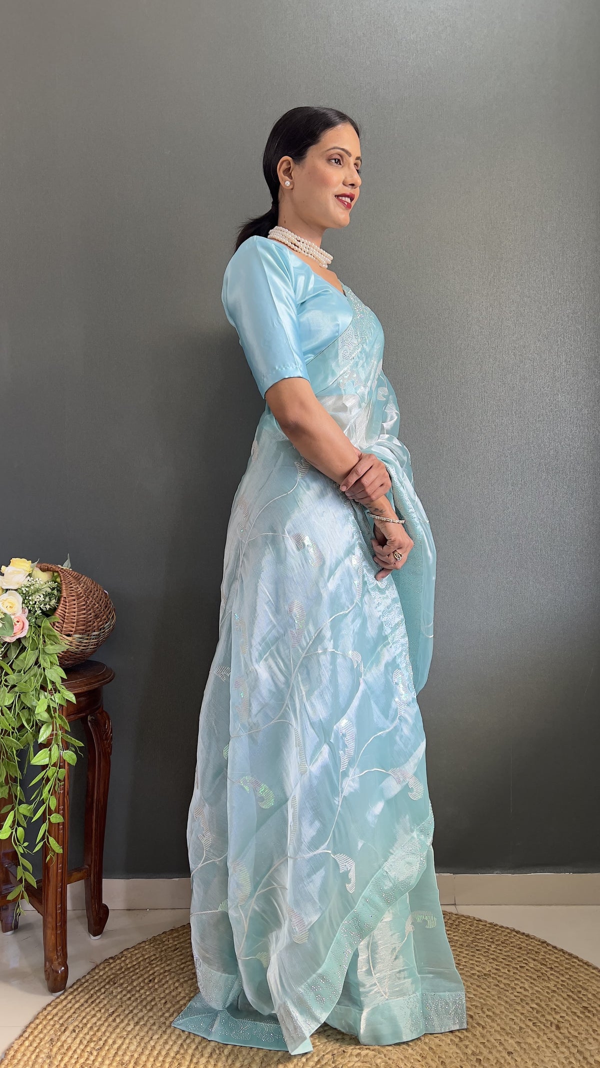 Swarovski Burbury Saree