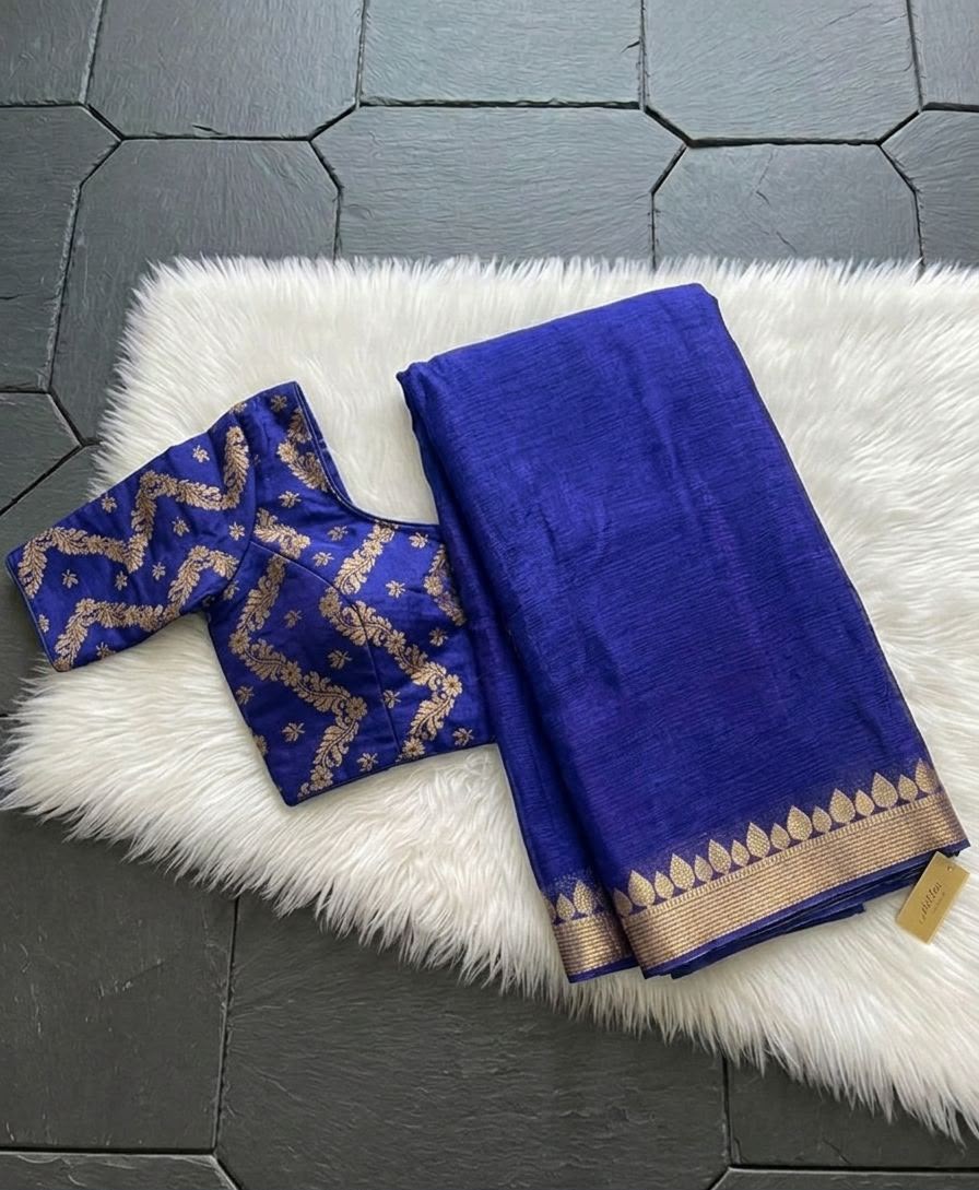 Georgette Butti Saree