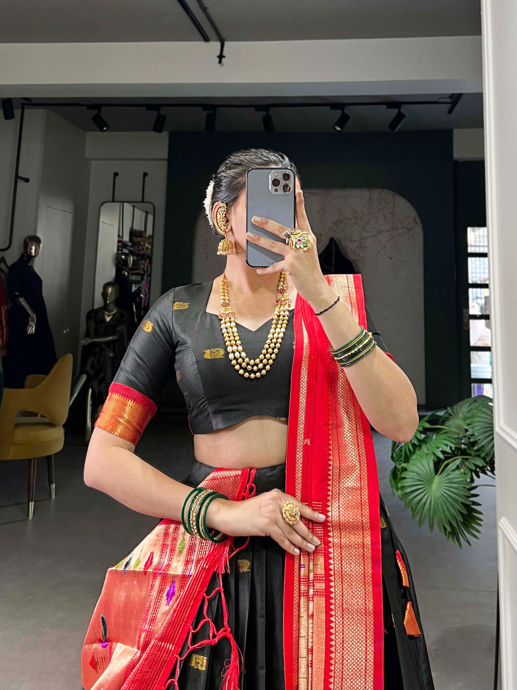 Vasanti Paithani Lehenga
