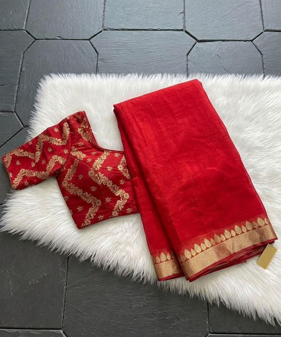 Georgette Butti Saree