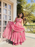Stunning New Full Stiched Embroidery Dress