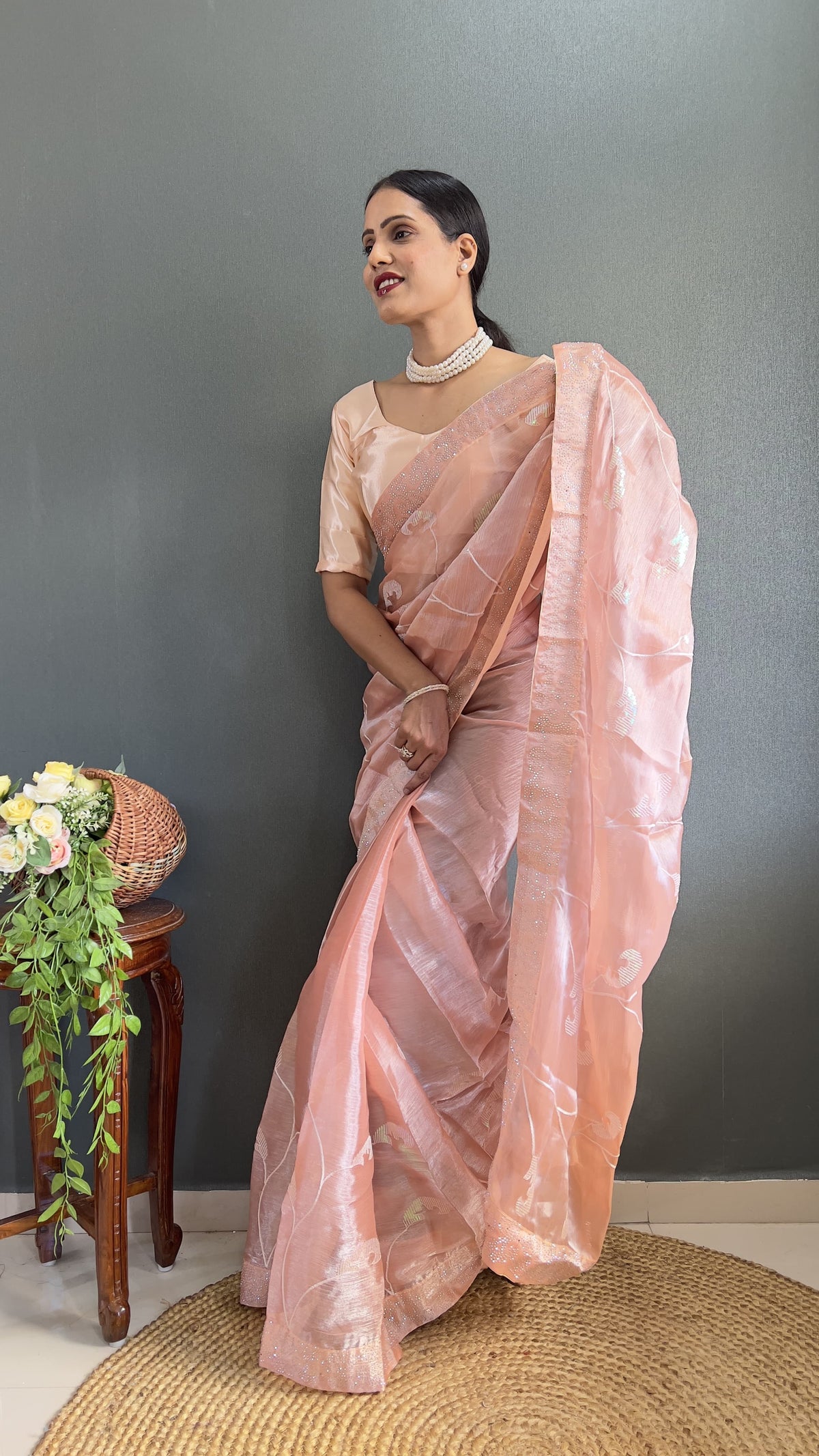 Swarovski Burbury Saree
