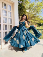 Stunning New Full Stiched Embroidery Dress