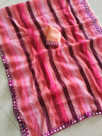 Linen Aari Saree