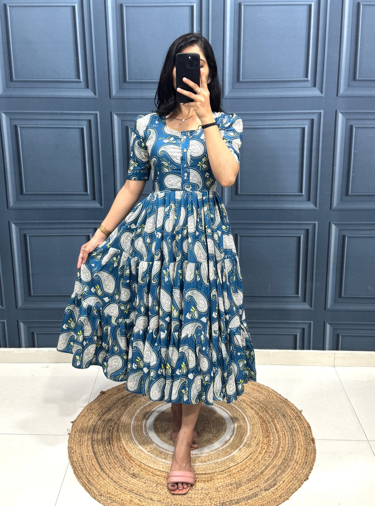 Muslin Cotton Print Kurti